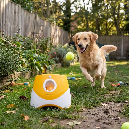 Automatic Tennis Ball Launcher lifestyle