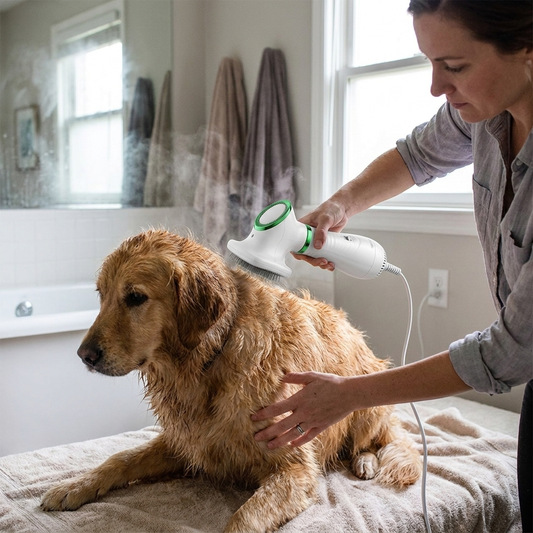 Portable 2 In 1 Dog Hair Dryer lifestyle